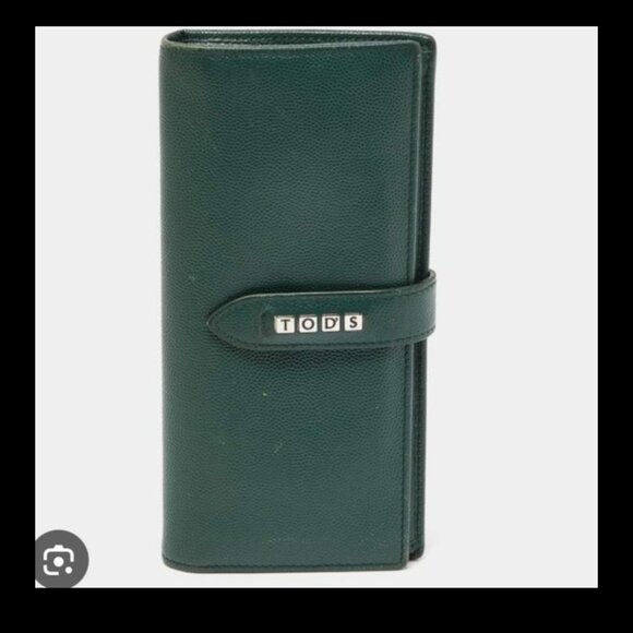 TOD'S Purple Continental Flap Wallet - Picture 8 of 14